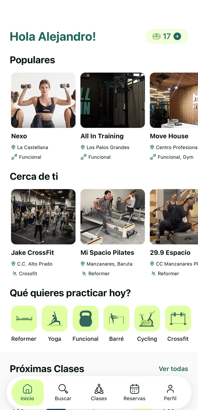 Inicio de la app de Dooit